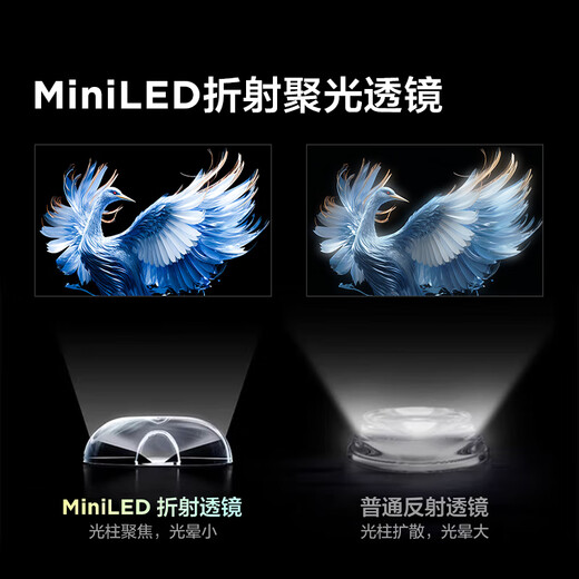 FFALCON Thunderbird TV 100 Crane 7 25 models 100-inch MiniLED high-end VA state subsidy 98/100-inch TV 100R685C MAX