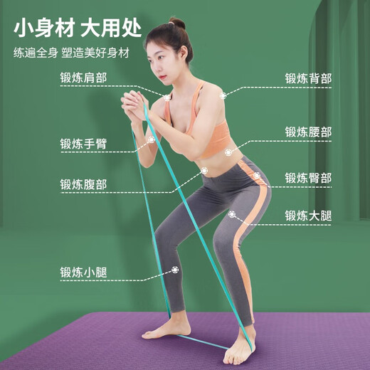 PROIRON Resistance Band Fitness Stretch Elastic Circle Professional Stretch Belt Pull-Up Stretch Rubber Belt Dark Red Resistance About 45-60KG