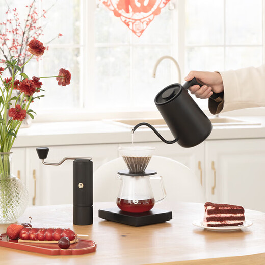 Taimo Chestnut Xlite Advanced Hand-brewed Coffee Pot Set Home Hand-brewed Coffee Gift Box Gift Light Luxury Premium