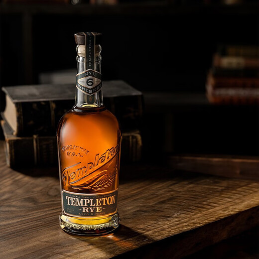 Templeton Rye Whiskey Templeton aged rye whiskey American original imported foreign wine six-year aged rye whiskey