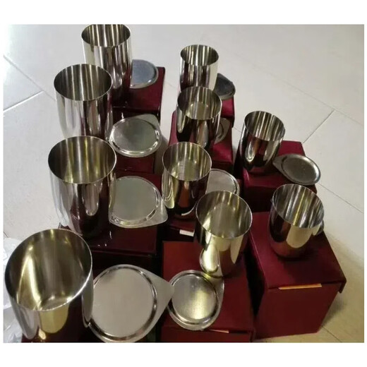 30ML platinum crucible with lid 30g purity 99.95 precious metal shipped from Shanghai at the same day price 30ML platinum crucible with lid 30g