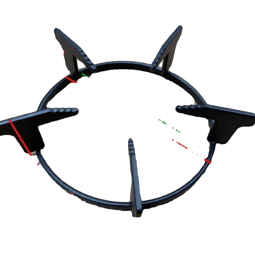 Haier universal stove accessories stove rack natural gas stove round pot rack embedded desktop stove bracket iron pot rack outer diameter 19.5 (short foot) total height 5.3