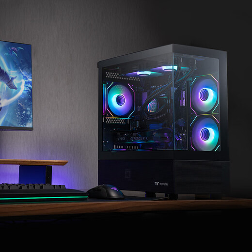 Ningmei Country Dragon Soul 14th Generation i5 14600KF/RTX5060Ti E-sports Game Black Myth Wukong Desktop Computer Host Design Rendering DIY Assembly Computer Upgraded 14th Generation i5+RTX5060|Configuration Three Selected High-Spec Materials for the Whole Series