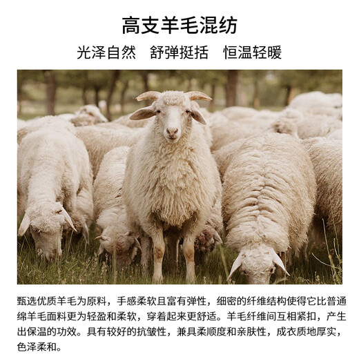 SATCHI Men's Jacket Autumn and Winter Light Luxurious Double-sided Wool Fabric Fashion Versatile Warm Wool Easy-Care Jacket Men Medium Gray 48/170