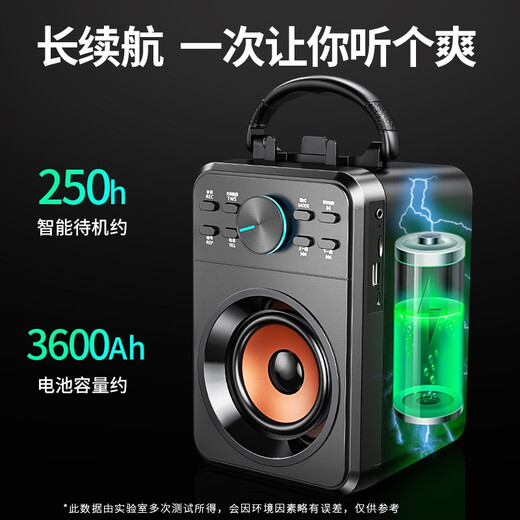 Saida Saida Bluetooth-Lautsprecher, kabellos, Outdoor-Audio, Square Dance, hohe Lautstärke, kleines Zuhause, tragbar, tragbarer Verstärker, Standlautsprecher, Übertragung X1