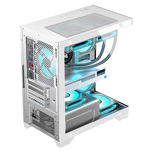 Weishengxing i512400F e-sports game type 4060 host Black Myth Wukong assembly machine home office design complete machine to eat chicken forever high configuration live broadcast computer desktop configuration three single host + Titan 24-inch 1K high-definition screen