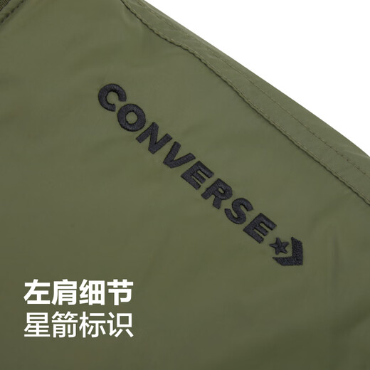 Converse official jacket men's classic casual bomber jacket baseball uniform 10018368 10018368-A02 XL