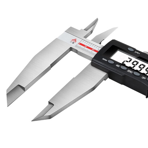 Three-quantity large-range 0-500-600-1000mm electronic digital display vernier caliper 1.5 meters 2 meters extended claw JD162 0-600mm double claw