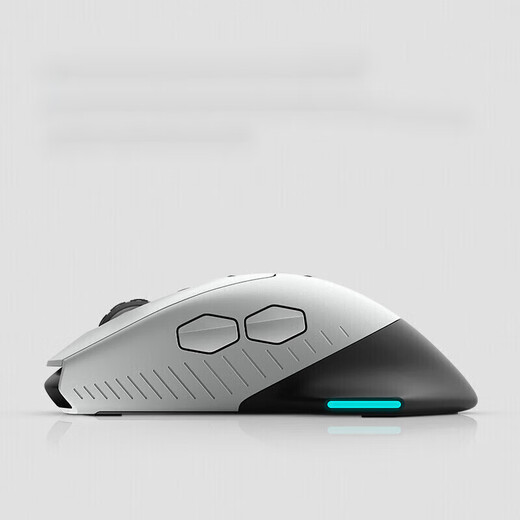 外星人（Alienware）610M+510K+520H游戏电竞三件套（无线游戏鼠标有线机械键盘电竞耳机）RGB高端外设送礼物白色 【竞技两件套】610M+红轴键盘/黑