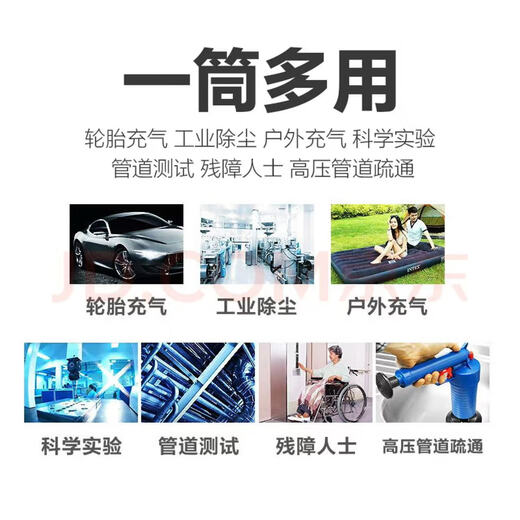 Side pressure pump 30 portable pump suitable for disabled people high pressure pressure measuring pump tire inflation 25*490 outer diameter 25 inner diameter 20 length 490mm