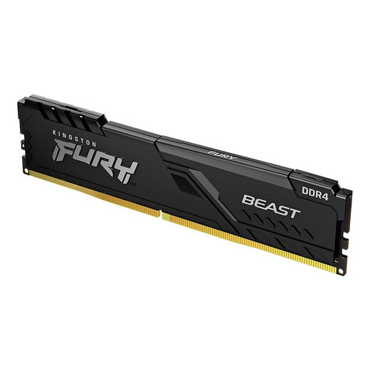 Kingston HyperX FURY Beast DDR4 PC4 UDIMM fourth generation desktop computer memory module upgrade DIY game e-sports dual channel DDR4 2666 desktop Hacker God Beast 16GB 1 piece single