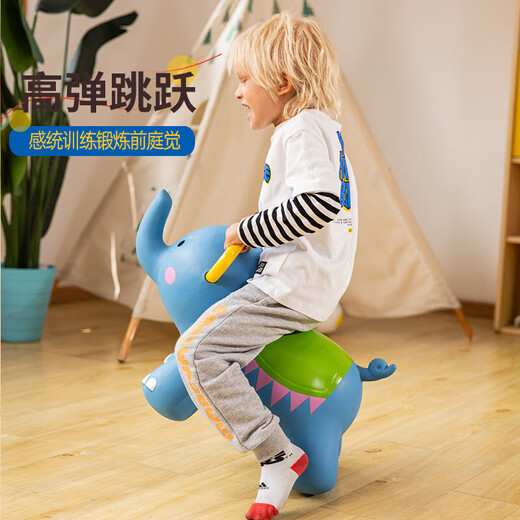 哈哈球儿童玩具跳跳马摇马充气小皮马3-6岁幼儿园感统生日节日礼物