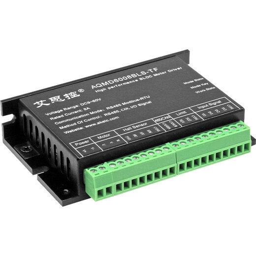 AQMD6008BLS-TF-I 8A FOC brushless DC motor driver RS485/CAN standard model AQMD6008BLS-TF-I