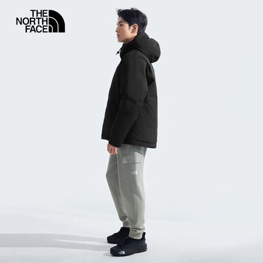 The North Face北面羽绒服男户外保暖550蓬鹅绒外套88R4 黑色/4H0 XXL