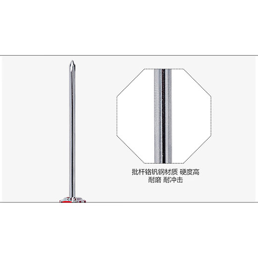 Robin Hood (RUBICON) No.102 Strong Magnetic Color Strip Screwdriver PH1X300mm Screwdriver Cross Screwdriver