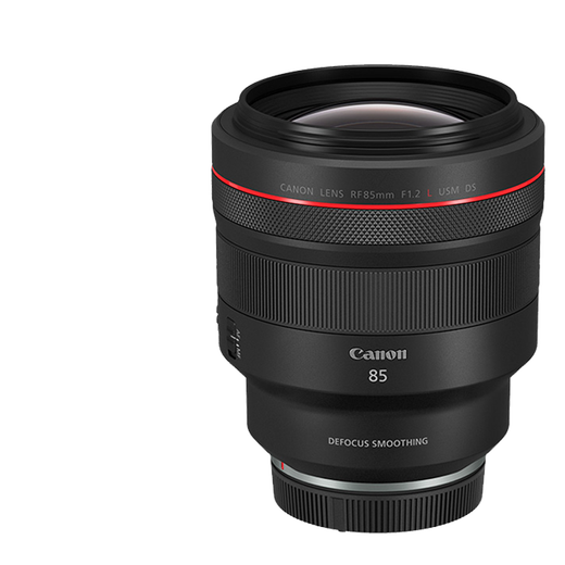Canon (CANON) EOS R full-frame professional mirrorless zoom lens rf professional microlens suitable for R5 R6 R series mirrorless cameras RF85mmF1.2 L DS
