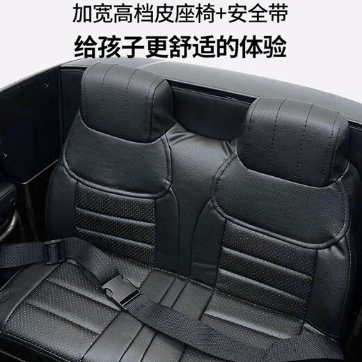 Xingchenhao Land Rover Range Rover Kinder-Elektroauto Allradantrieb mit ferngesteuertem Spielzeugauto kann im Geländewagen sitzen, Kinderwagen für Kinder, weiß poliert, Allradantrieb + Fernbedienung + Schaukel + Ledersitz + weiche Räder