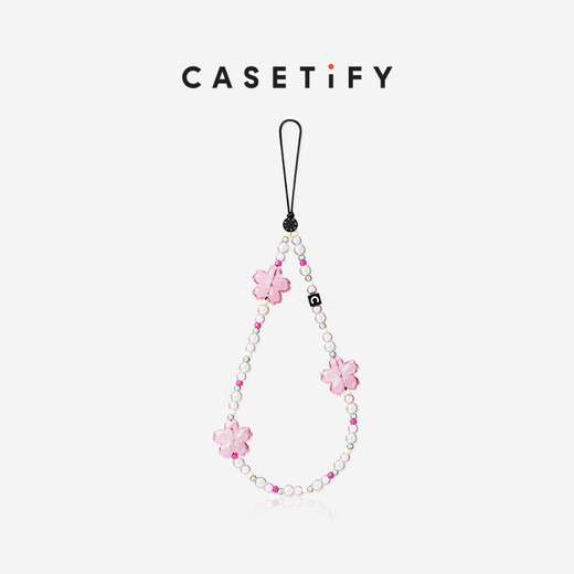 CASETIFY is newly launched. Sakura is in full bloom/God of Love/Sparkling Love. Applicable to all iPhone series. Mobile phone chain/mobile phone pendant/portable lanyard. Sakura is in full bloom.