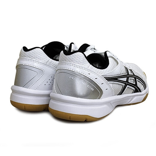 ASICS Tischtennisschuhe für Damen und Herren, Unisex-Volleyballschuhe, Badmintonschuhe, Indoor-Sportschuhe 1053A034 1053A034-101 weiß/schwarz 42,5