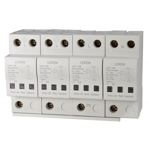 Rail Shield lightning protection device voltage limiting switch type Iimp 10/350 LDY-75B surge protector 380v