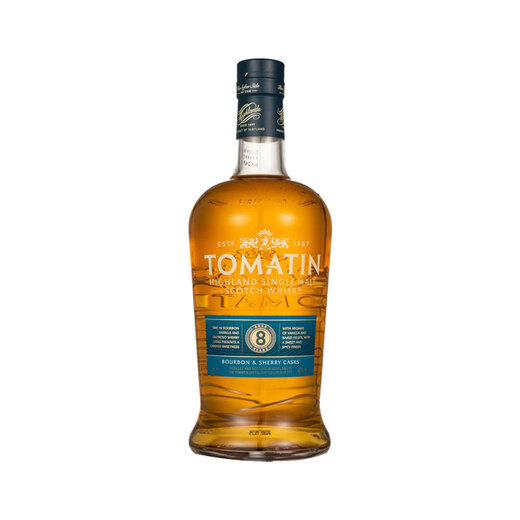TOMATIN汤玛丁 8年 单一麦芽威士忌 1000ml 40度 进口洋酒