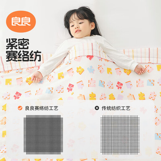Liangliang Baby Quilt, Baby Autumn and Winter Quilt, Kindergarten Thick Quilt, Newborn Nap Quilt Blanket, Puzzle Pink Thin Quilt, 40G, Spring and Autumn Style, 150*120cm (Suitable for 0-6 years old)