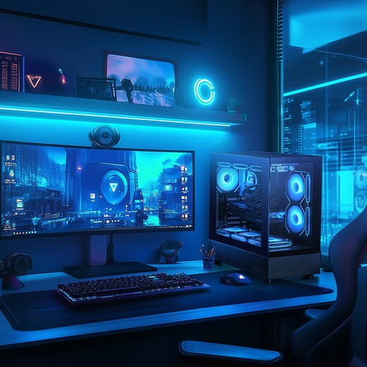 Producto nuevo Mingxuan 9600X/9700X/9900X/9950X/SISTEMA BARBARIO/JUEGO E-SPORTS HOST 4K Live High Frame/Designer Desktop Computer Host Asamblea de bricolaje Configuración de máquina completa 1 9600X/Sistema bárbaro/16G/512G