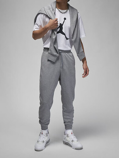 Nike NIKE Men's Sports Pants 2024 Spring New JORDAN Casual Loose Gray Sweatpants FQ7762-091 FQ7762-091 190/92A/XXXL