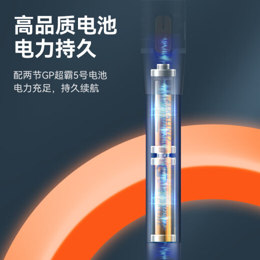 Shengwei (shengwei) red light fiber test pen 20mW red light source tester light pen/lighting pen SC/FC/ST connector cold connector universal FB-120