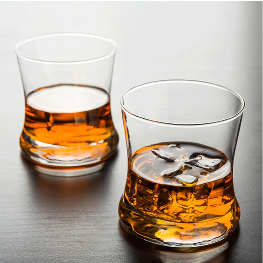 OCEAN Thailand imported crystal household transparent water cup waist glass whiskey wine glass beer spirits glass wine set tango cup 350ml single