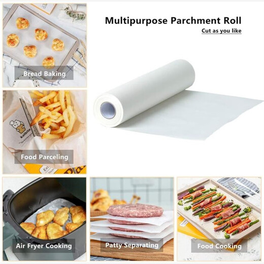 HLBakingPaperParchmentPaperRoll Baking Parchment Paper Parchment Paper Air J64 - Width 30cm10m W30cm10m