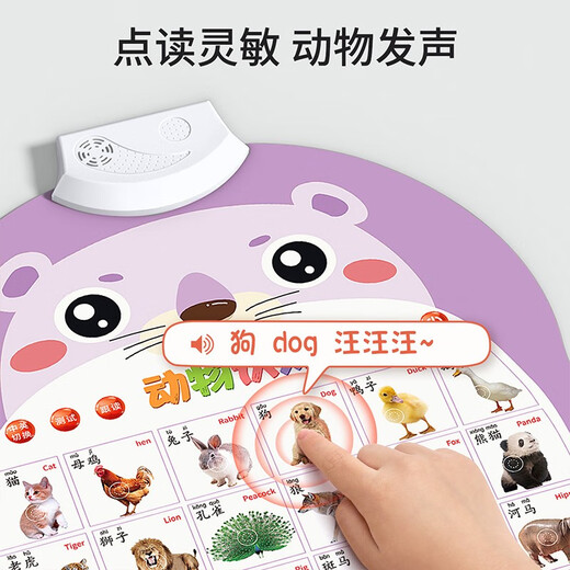 星星舟婴幼儿有声早教挂图玩具儿童拼音表认知看图识物点读发声墙贴 【基础学习】数字+拼音+汉字