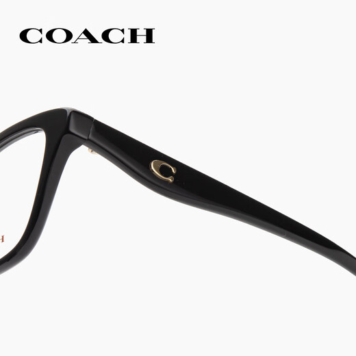 Entrenador 2024 Marco de gafas de tablero negros de nuevo producto de nuevo producto para mujeres HC6231 El marco de miopía de moda y versátil puede igualar el grado de 7 días que se intenta con Zeiss Yishi Road Coach Coach Perfume