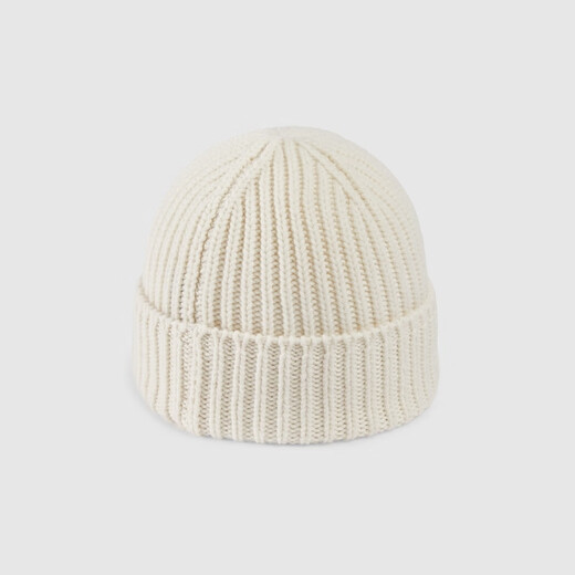 GUCCI double G wool cashmere blend hat gift white S