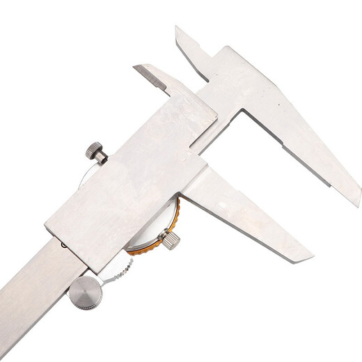 Three-quantity high-precision caliper with meter 0-150-200-300mm industrial representative stainless steel vernier caliper JDA06/0-300mm0.01
