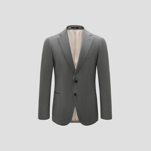 Blue Leopard (LAMPO) high-end business series 130 S all-season commuting formal men's wool suit suit top medium gray medium gray 50 (175/100) C