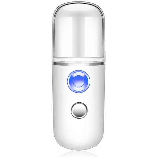 Anshang Oxygen Injection Instrument Home Hydrating Instrument Nano Sprayer Face and Eyes Beauty Instrument Moisturizing Magic Instrument Humidification Instrument Steaming Instrument for Wife, Mother, Girlfriend Birthday Gift Rechargeable 30ml Nano Spray White