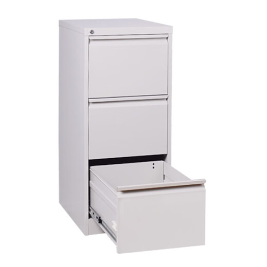 Jinguluo KCzy-333 office card box drawer file information cabinet Kuai Lao hanging cabinet file information all-steel cabinet four buckets black hand pull