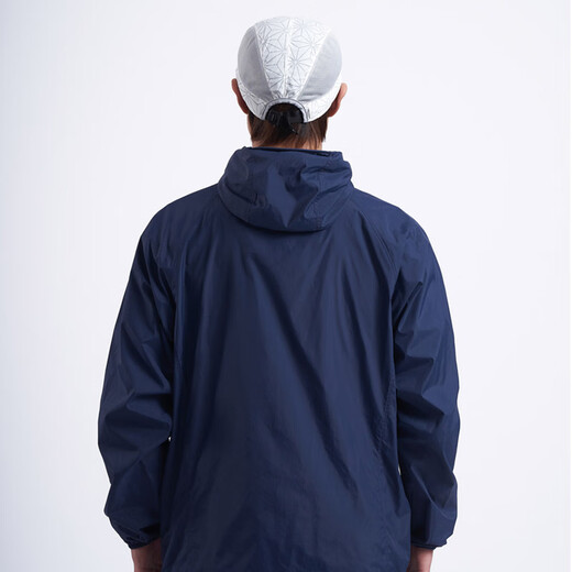 Montbell outdoor spring and summer men's sports and leisure sun protection windproof comfortable hooded jacket 1103320 NV navy blue L
