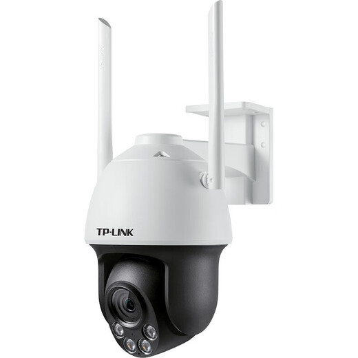 TP-LINK dual-band 5G wireless WIFI surveillance camera 4K high-definition home outdoor waterproof 360-degree panoramic rotary ball machine network monitor TL-IPC683-AEZ+ power off battery power supply Standard + 128G memory card Plug-in to router Wi-Fi or plug-in to network cable