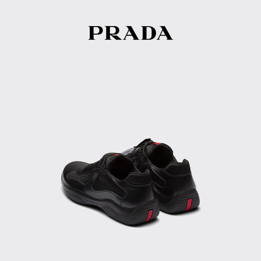 PRADA/Prada gift men's America sCupOriginal thick-soled sneakers black 39 (5)