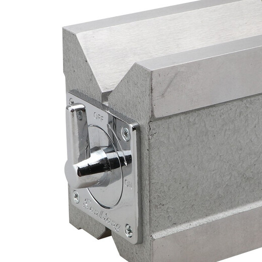 Three-quantity precision V-shaped magnetic watch base, strong switch-type magnet magnetic watch base, strong magnetic magnet base JD173 strong magnetic V-shaped magnetic base 12K