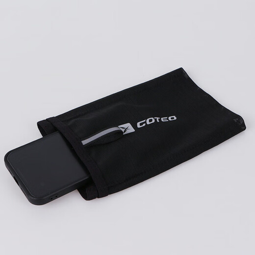 He Jiagong sports mobile phone arm bag outdoor breathable running mobile phone arm bag for men and women fitness elastic arm bag mobile phone bag black M arm circumference 26-28 cm