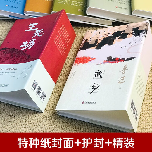 Top Ten Chinese Classics (set of 10 volumes, hardcover edition) Chinese Classic Literature Selected Essays by Lu Xun + Biography of the Hulan River + Selected Prose by Zhu Ziqing + Four Generations Under One Roof + Camel Xiangzi + Scream + Old Things in the South of the City + Field of Life and Death + Hometown + Diary of a Madman