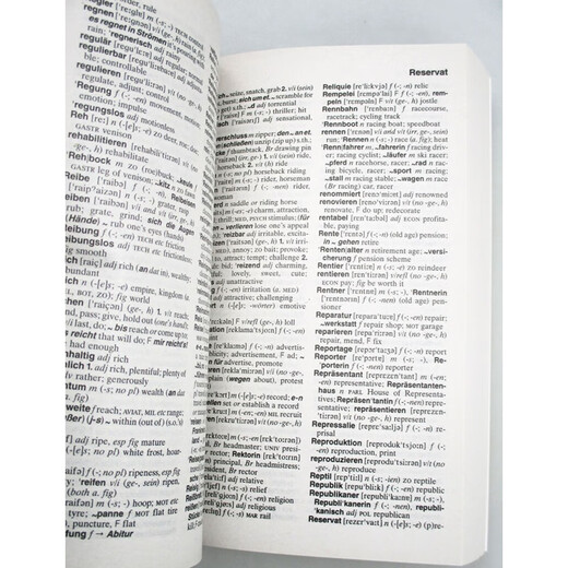 【二手书】Langenscheidt's German-English, English-German Dictionary 朗氏 德语-英语双语词典 第2版 英文原版