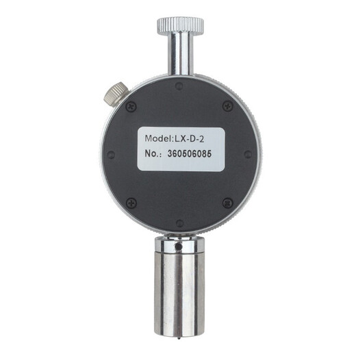 Three-quantity rubber silicone Shore hardness tester type A portable high-precision lx-a c d tester bracket JDJ10 LX-A-2 type (with hardness block)