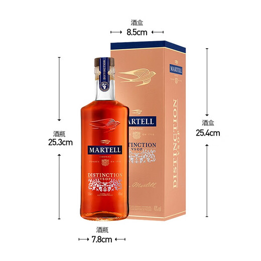 马爹利 鼎盛700ml  MARTELL 法国干邑白兰地 原装进口洋酒 宝树行 700mL 1瓶