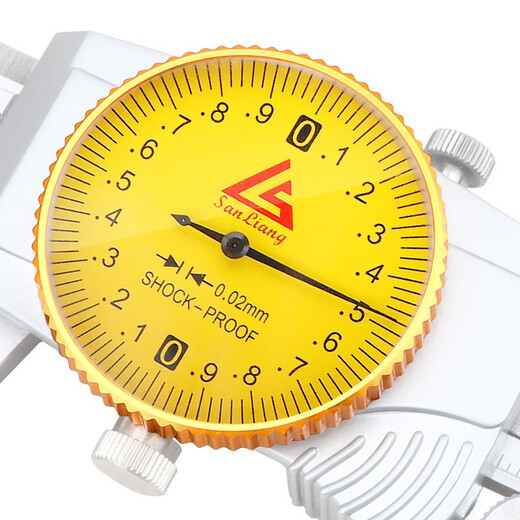 Three-quantity 0-150-200-300mm high-precision caliper with meter represents stainless steel vernier caliper industry JDA04 caliper with meter 0-150mm0.01