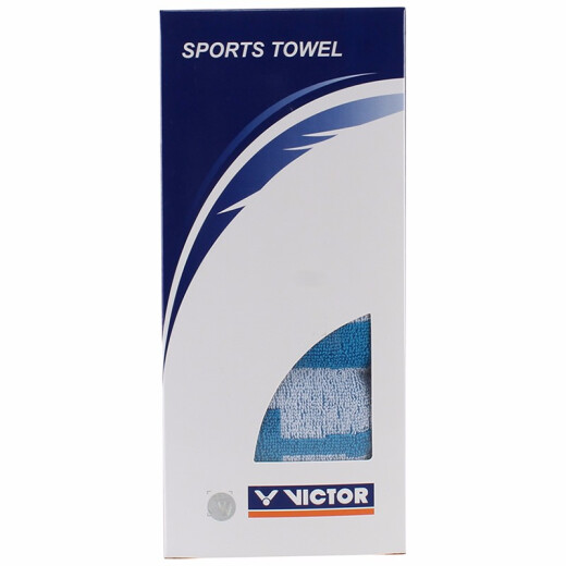 VICTOR sports towel absorbs water, quick-drying, gym workout, hiking, running, badminton, table tennis, tennis, basketball, sweat-absorbent TW169F sapphire blue (85*40CM)