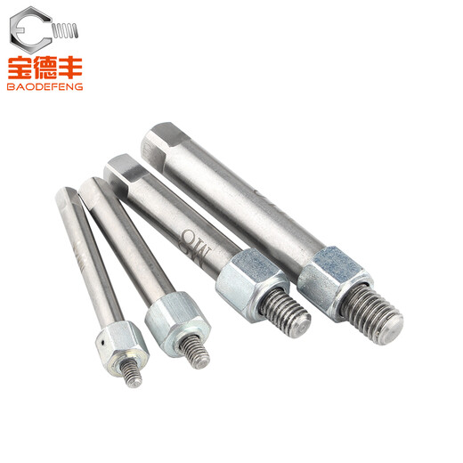 Baodefeng stainless steel self-tapping thread tool carbon steel braces threaded braces sheath installation wrench protective sleeve M8X1.25 stainless steel